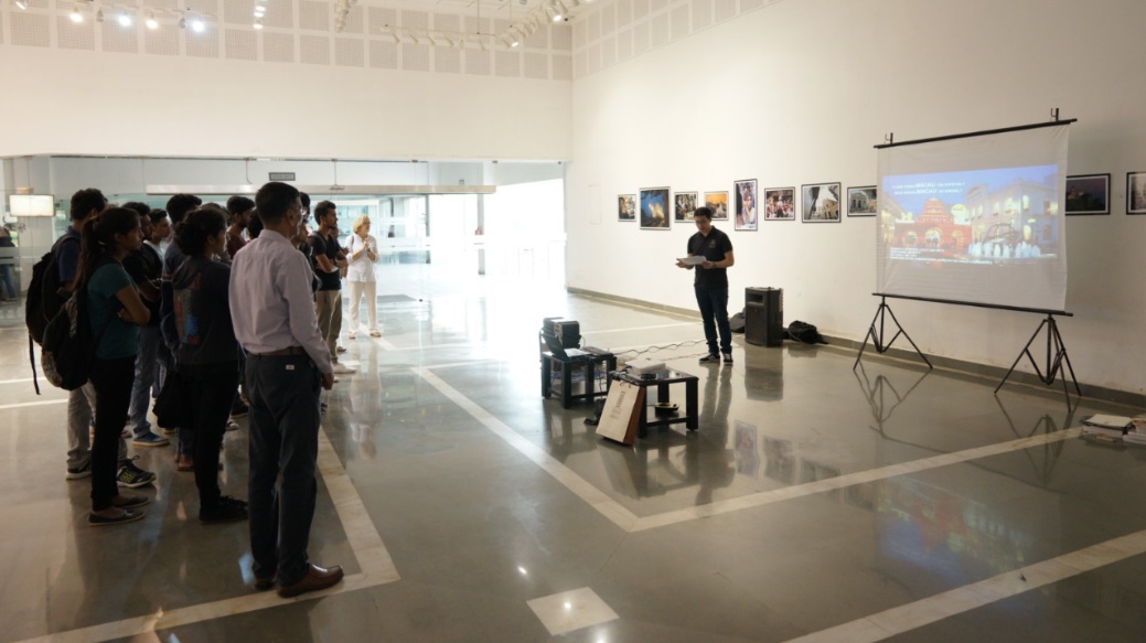 Inauguração da exposição de fotografias "Património Cultural de Macau" em Goa